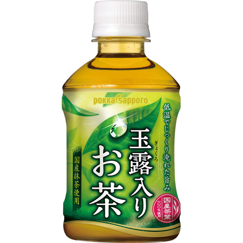 玉露入りお茶 275ml ﾍﾟｯﾄﾎﾞﾄﾙ 1ｾｯﾄ(48本:24本×2ｹｰｽ)画像