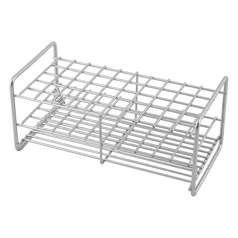 ステンレス製試験管立 φ13mm 5×10配列画像