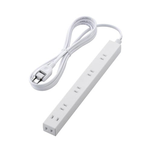 広々タップ　雷ガード　６個口　３．０ｍ　ホワイト画像