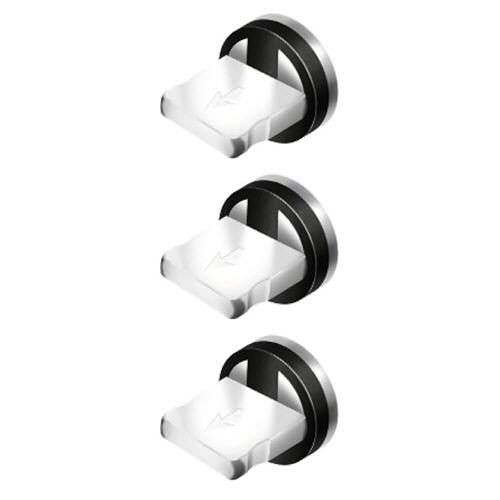 pitaRaku 超楽ﾋﾟﾀｯ ｽﾏﾎ充電ｹｰﾌﾞﾙ専用ﾏｸﾞﾈｯﾄ端子 Lightning 1ﾊﾟｯｸ(3個)