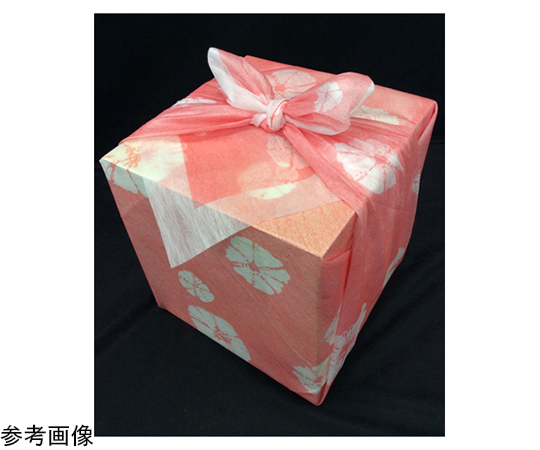 不織布風呂敷 美装 絞りピンク 90×90cm 1ケース(100枚×7袋入)