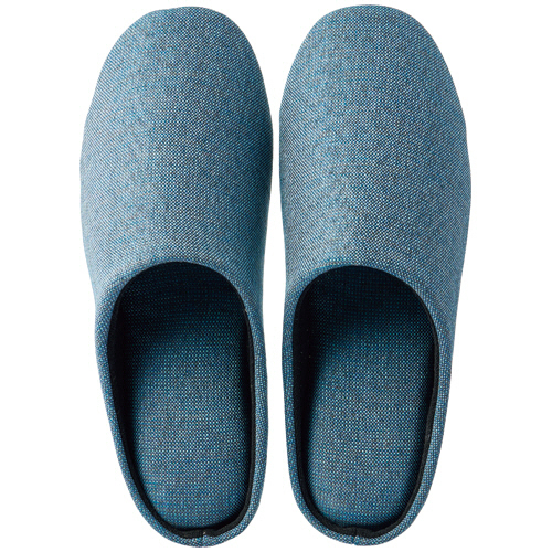 ｿﾌﾄﾁｬｰﾙｽｽﾘｯﾊﾟ L ﾌﾞﾙｰ 1足画像