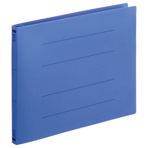 ﾌﾗｯﾄﾌｧｲﾙ(再生PP) A4ﾖｺ 150枚収容 背幅18mm ﾛｲﾔﾙﾌﾞﾙｰ 1ﾊﾟｯｸ(5冊)画像