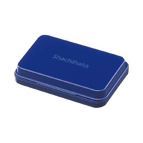 シヤチハタスタンプ台（油性顔料）小型　藍画像