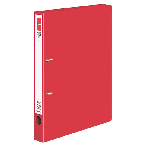 Dﾘﾝｸﾞﾌｧｲﾙ(ER) A4ﾀﾃ 2穴 200枚 20mmとじ 背幅34mm 赤 1冊画像