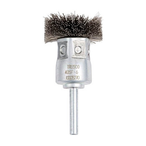 ﾌﾗﾜｰ型 ｽﾃﾝﾚｽﾌﾞﾗｼ 40φ 1個画像