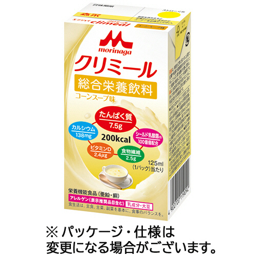 ｴﾝｼﾞｮｲｸﾘﾐｰﾙ ｺｰﾝｽｰﾌﾟ味 125mL 紙ﾊﾟｯｸ 1ｾｯﾄ(24本)画像