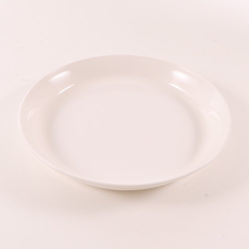 食器 No.1722W ポリプロ 丸皿18cm (ホワイト) エンテック