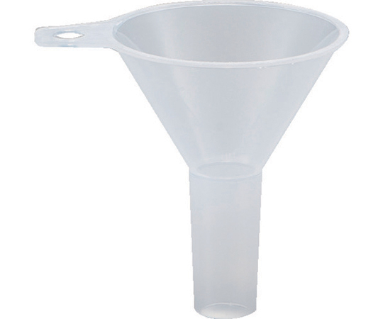 粉末ロート　上部内径Φ50x足外径14x足長34　PP製