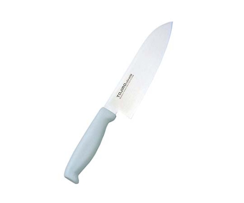 トウジロウ　カラー庖丁　三徳　17cm　F-132W　白画像