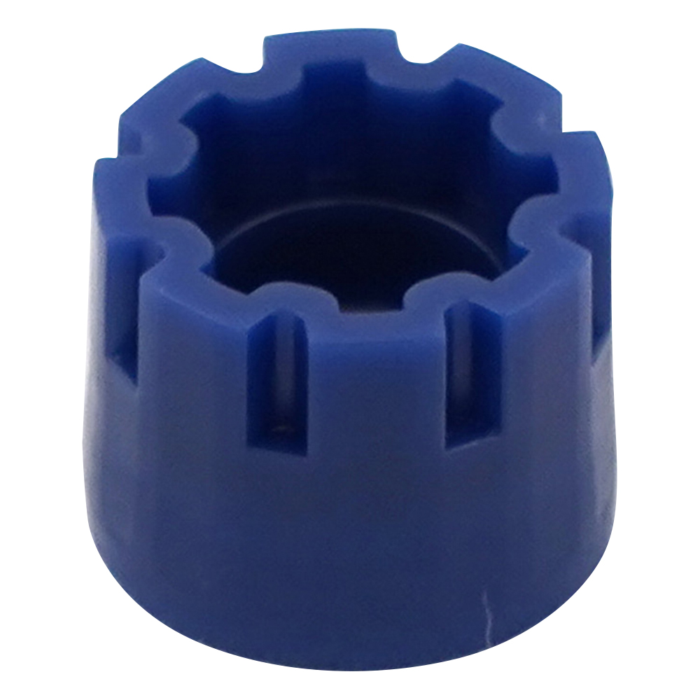 96well format用External Screw Cap キャリア入 青色 1式（96キャップ×10セット入）画像