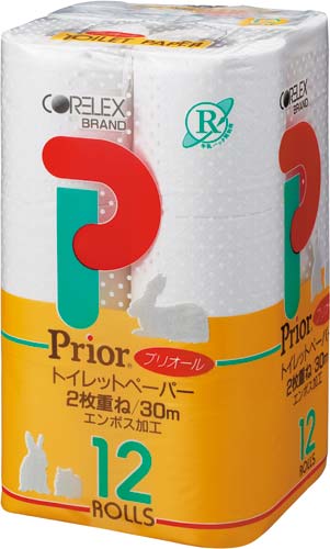 プリオール　ダブル３０ｍ　１２個入×８