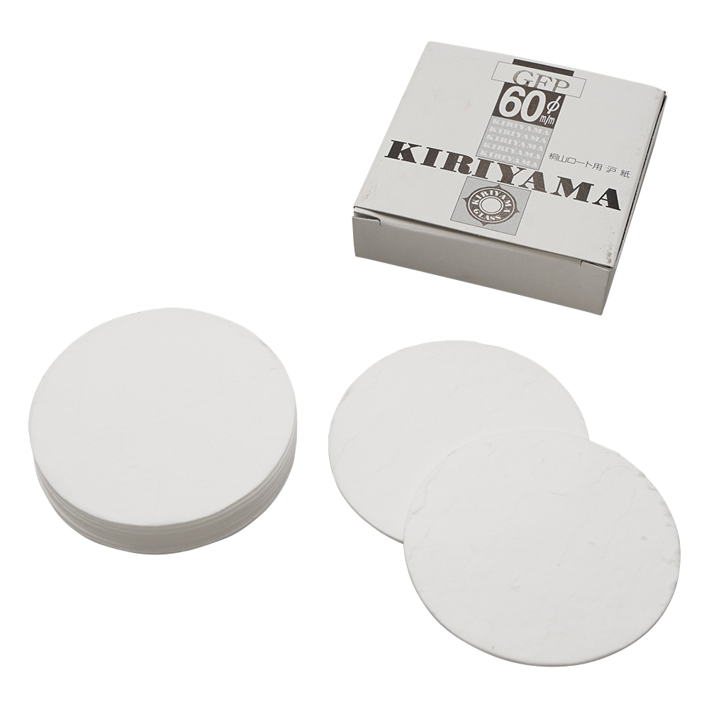 桐山ロート用濾紙　φ60mm　10枚入画像