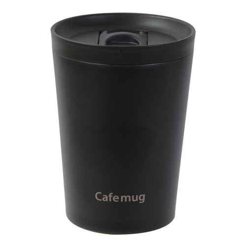 タンブラー カフェマグ 蓋付タンブラー 300ml ブラック画像