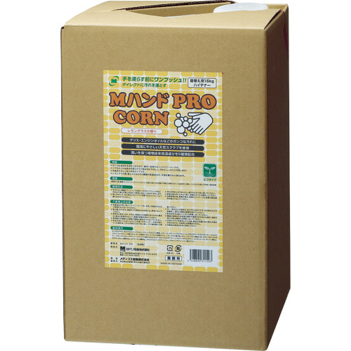 ﾊﾝﾄﾞｸﾘｰﾅｰ Mﾊﾝﾄﾞ PRO/CORN 15kg 詰替え用ﾊｲﾃﾅｰ 1個画像