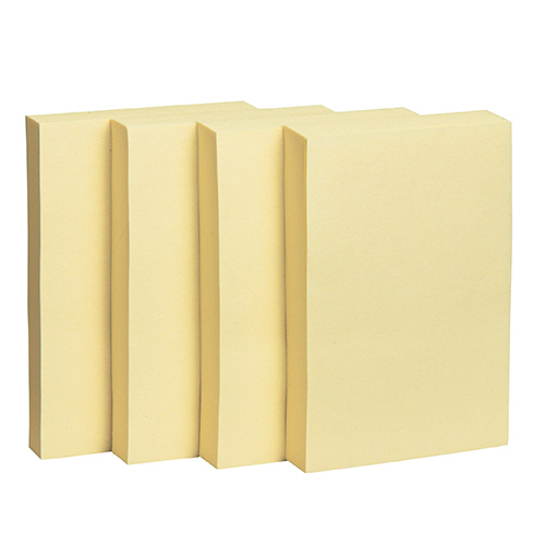 ふせん 75×50mm ｲｴﾛｰ 1ｾｯﾄ(50冊:10冊×5ﾊﾟｯｸ)画像