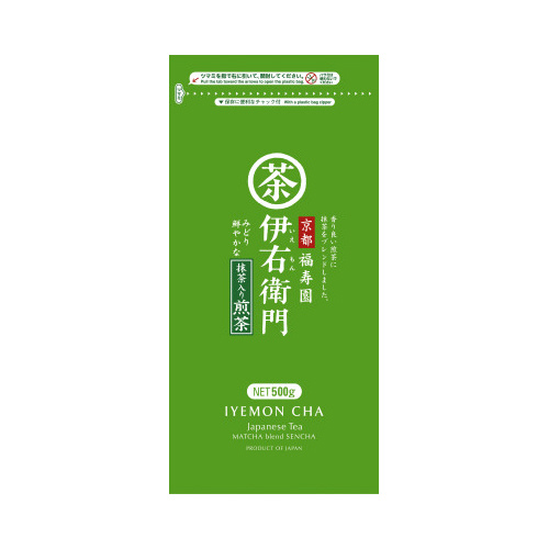 伊右衛門　抹茶入り煎茶　５００ｇ入×３画像