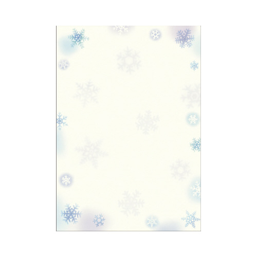 和柄用紙　和ごころ　雪の結晶画像