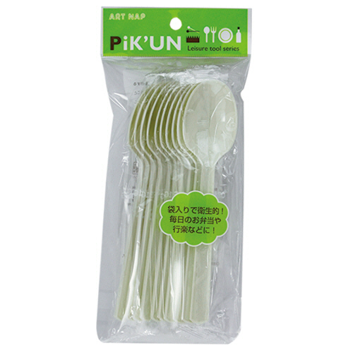 使い切り食器 袋入ｽﾌﾟｰﾝ 約160mm 1ﾊﾟｯｸ(10本)画像