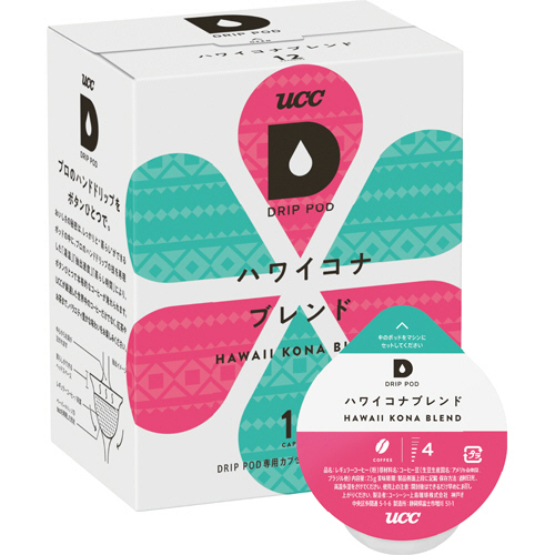 DRIP POD(ﾄﾞﾘｯﾌﾟﾎﾟｯﾄﾞ) ﾊﾜｲｺﾅﾌﾞﾚﾝﾄﾞ 1箱(12杯)画像
