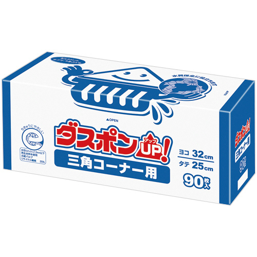 ﾀﾞｽﾎﾟﾝUP! 三角ｺｰﾅｰ用 1ﾊﾟｯｸ(90枚)