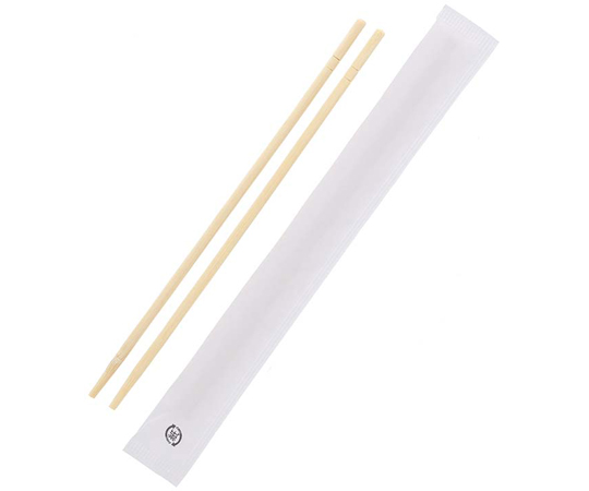 竹丸箸スリム紙完封 4.5φ×20cm 晒 100膳入画像