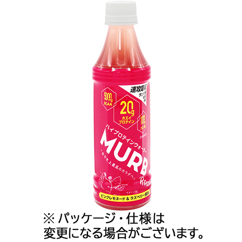 MURB Rosa ﾋﾟﾝｸﾚﾓﾈｰﾄﾞ&ﾗｽﾞﾍﾞﾘｰ 350mL ﾍﾟｯﾄﾎﾞﾄﾙ 1ｾｯﾄ(48本:24本×2ｹｰｽ)画像