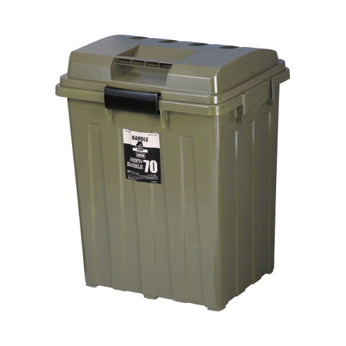 連結ハンドルペール７０型　カーキグリーン画像