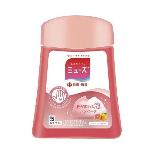 ミューズノータッチ泡　グレープフルーツ　付替画像