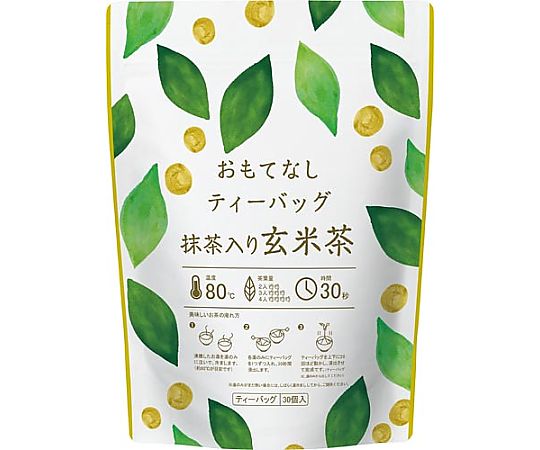 おもてなし用ティーバッグ抹茶入り玄米茶画像