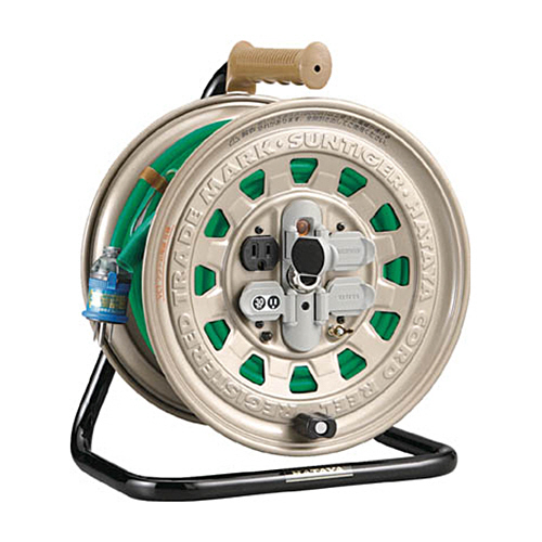 ｱｰｽ付きｺｰﾄﾞﾘｰﾙ(単相100V) 30m 1台画像