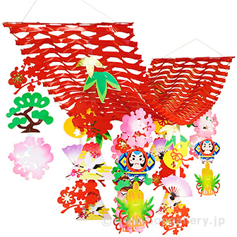 日の出富士プリーツハンガー画像