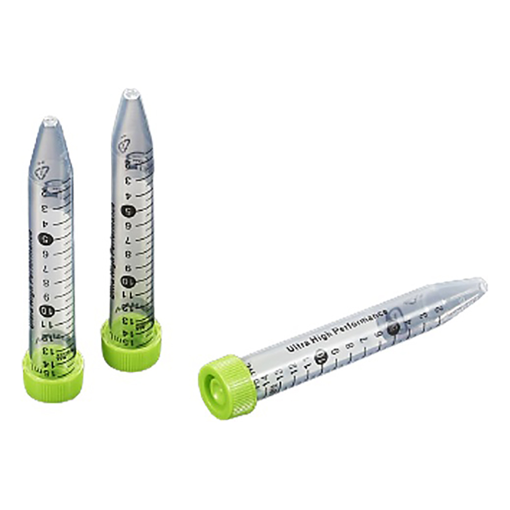 スーパークリアー遠沈管　15mL　50本x10袋入画像