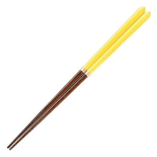 箸 23cm 誕生石 木製 天然木 ウレタン塗装 8月ペリドット画像
