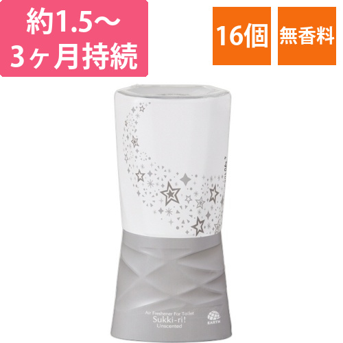 トイレのスッキーリ!　置き型　無香料　400mL　1セット(16個)画像