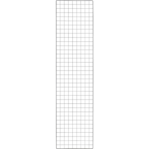 棚用ディスプレイネット　金具付　450×1800　黒　1枚画像