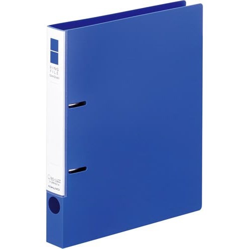 リングファイル＜スリム＞Ｂ５Ｓ・２２０青×１０画像