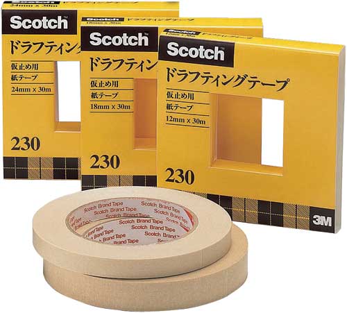 ドラフティングテープ大巻１２ｍｍ×３０ｍ画像