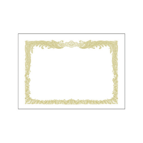 厚口ＯＡ賞状用紙　白　Ｂ４判縦書用画像