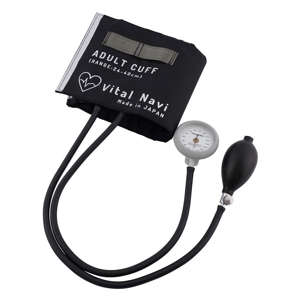 バイタルナビ血圧計　ブラック　LB成人用画像