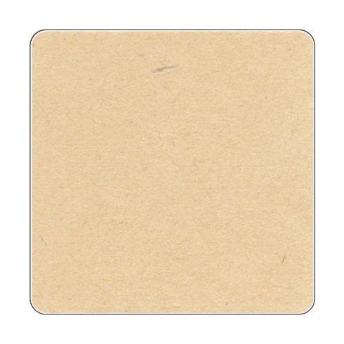 店舗資材 BeerCoaster 茶 無地 角 尚美堂 [ケース販売]