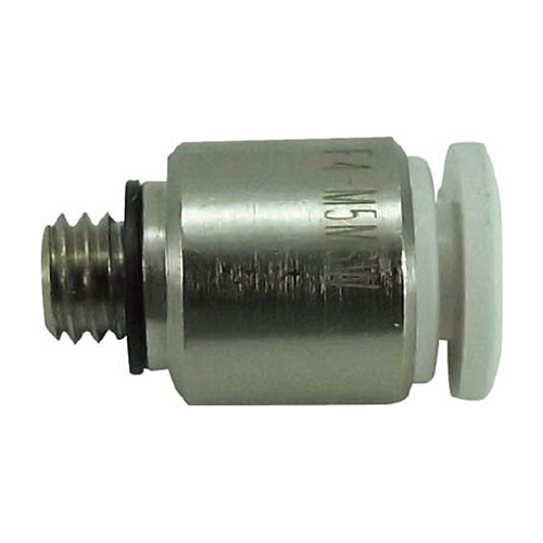 ﾀｯﾁｺﾈｸﾀｰﾌｧｲﾌﾞ 六角穴付ﾒｲﾙｺﾈｸﾀｰ W(白)4mm･M5×0.8 1個画像