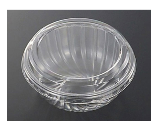 麺・スープ容器 クリアボウル 小 透明蓋付 800枚画像