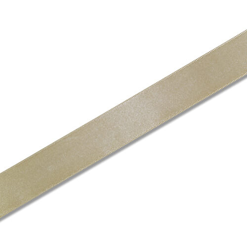 HEIKO シングルサテンリボン 24mm幅×20m巻 金茶画像