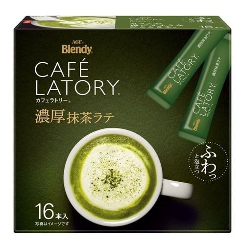 カフェラトリー濃厚抹茶ラテ　１６本入×２画像