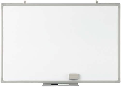 樹脂枠ホワイトボード　グレー枠６００×９００ｍｍ