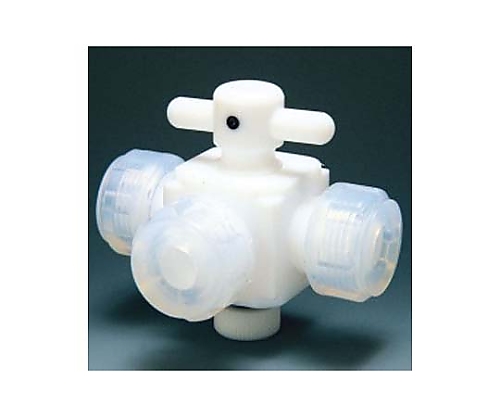 フッ素樹脂 三方バルブ接続 6φ