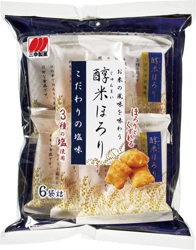 醇米ほろり　こだわりの塩味　１２０ｇ画像