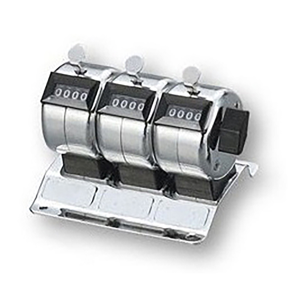 数取器　3連　卓上タイプ