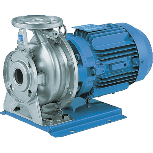 FDP型ｽﾃﾝﾚｽ製渦巻ﾎﾟﾝﾌﾟ 口径40×32mm 0.75kW 50Hz 1台画像